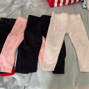 Baby girl pants lot (6, 12/18 month)